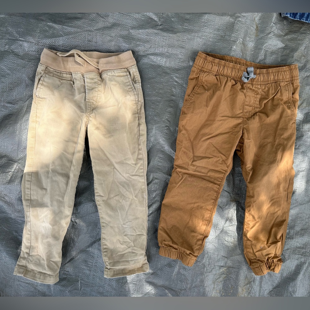 Gap & Carter's Tan and Brown Pants